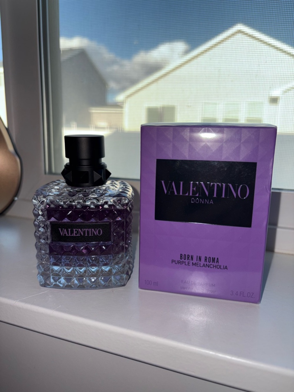 GAP Purple Glass Bottle Fragrance